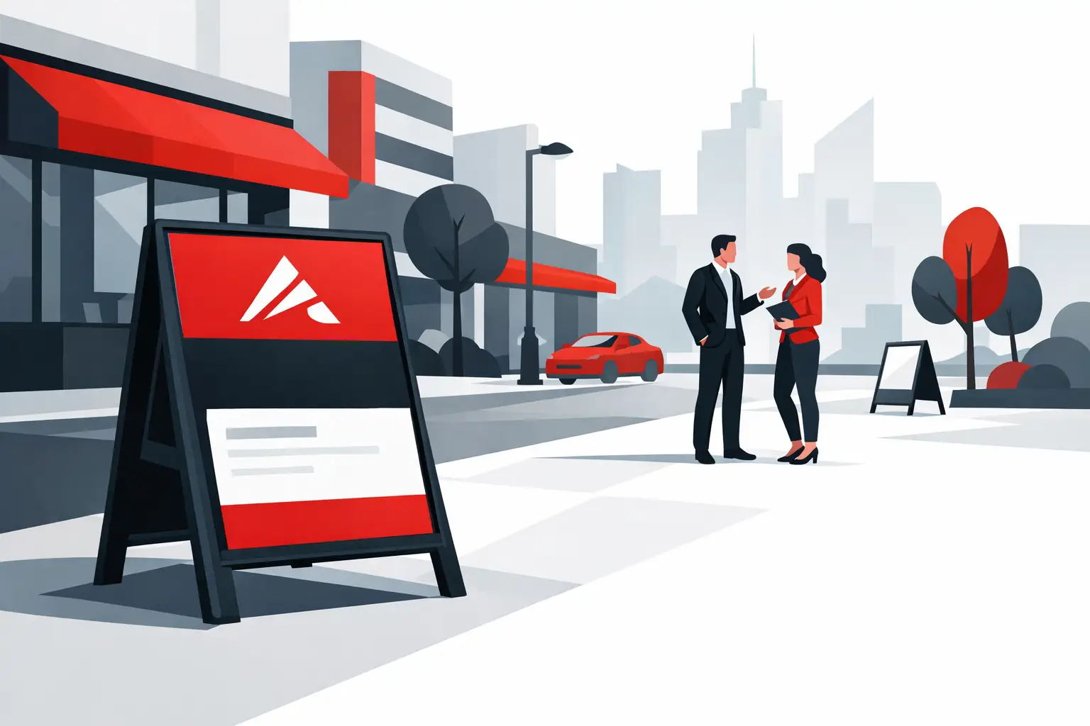 A-Frames for Business Visibility