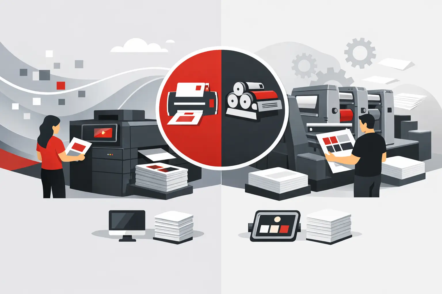 Digital vs Offset Printing: Which Fits Best?