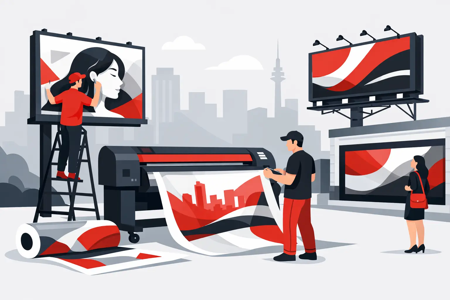 Large Format Signage Printing That Gets Seen